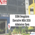 SIBM Bengaluru Begins Executive MBA Admission for June Session 2026; Apply by May 23 @sibmbengaluru.edu.in
